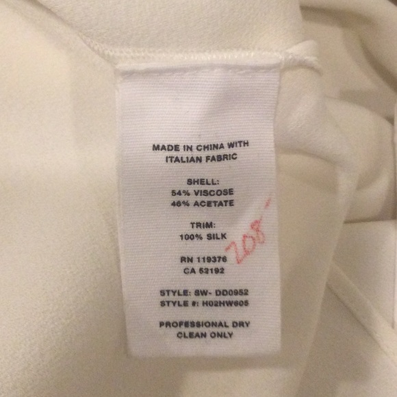 Helmut Lang Cold Shoulder Satin Back Crepe Dress - Picture 12 of 12